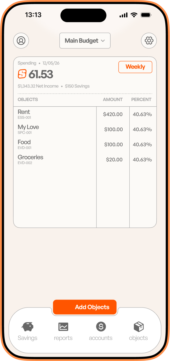 sort.cash app preview